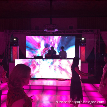 Indoor DJ Setup: Customizable LED Background Decorations for Concerts and Events